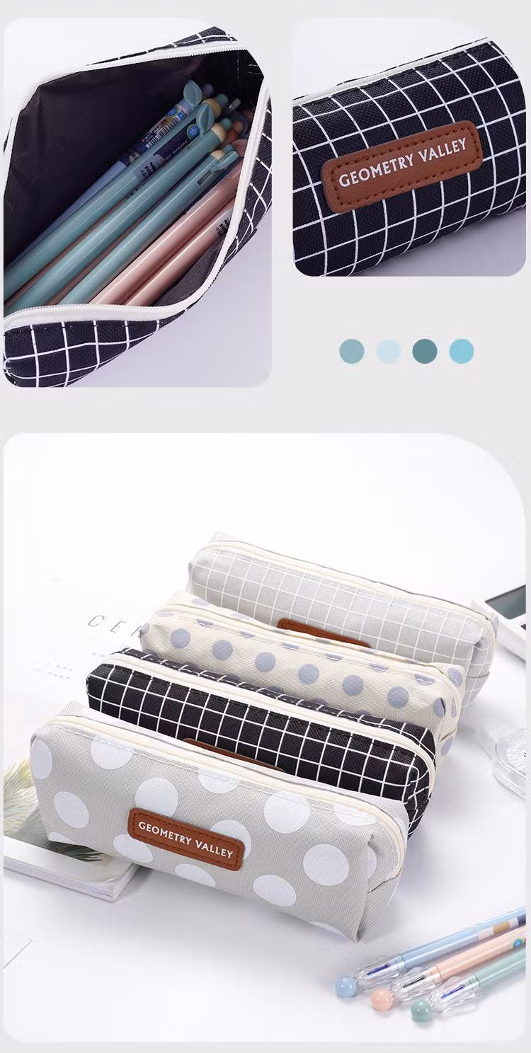 Wholesale Large Capacity Student Pen Pouch Bag Cute Pencil Case for School