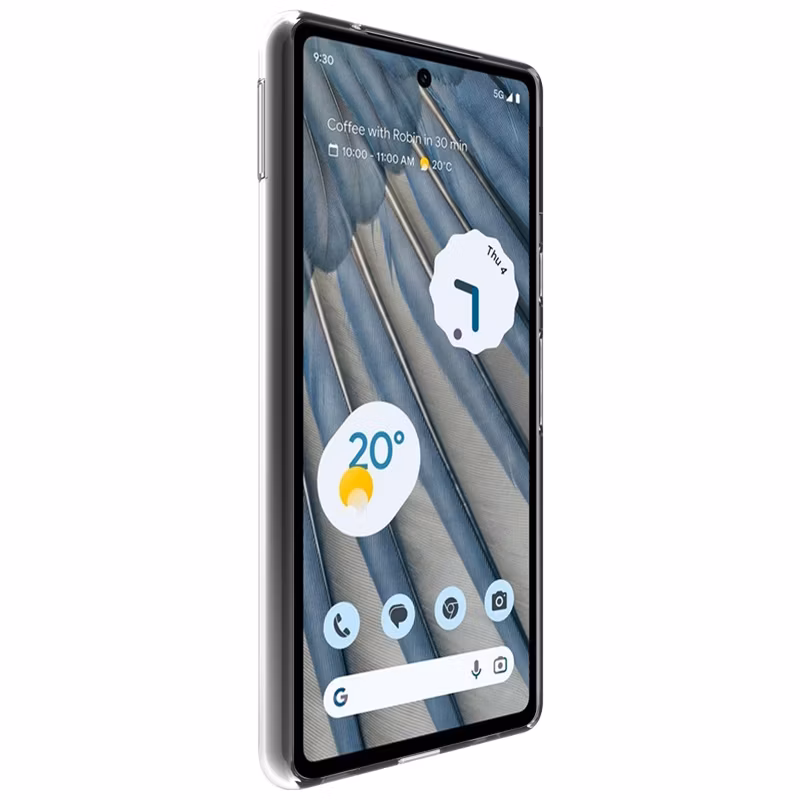 Imak Ux-5 Series for Google Pixel 7A Crystal Clear Case TPU Shockproof Transparent Phone Cover
