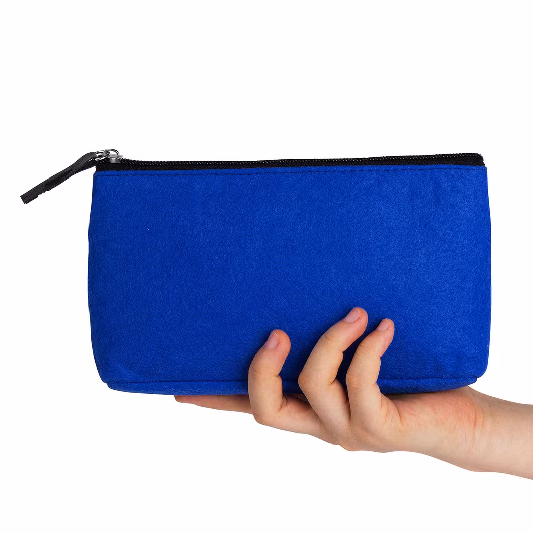 Stylish Zipper Pencil Case for School Supplies with Custom Logo