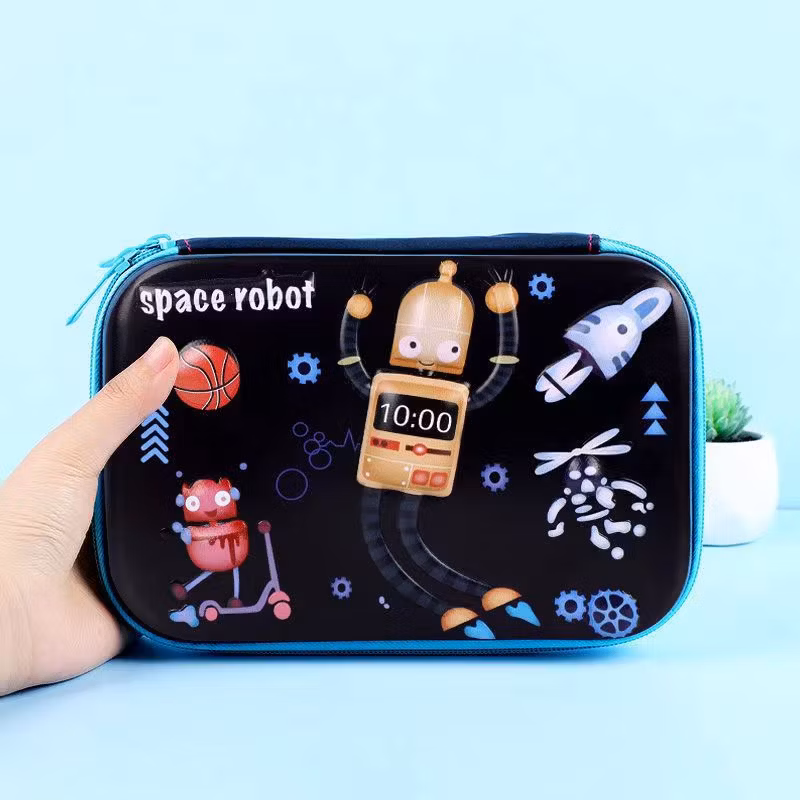 3D Cartoon Pen Bag Waterproof Hard Shell Large Capacity Stationery Bag
