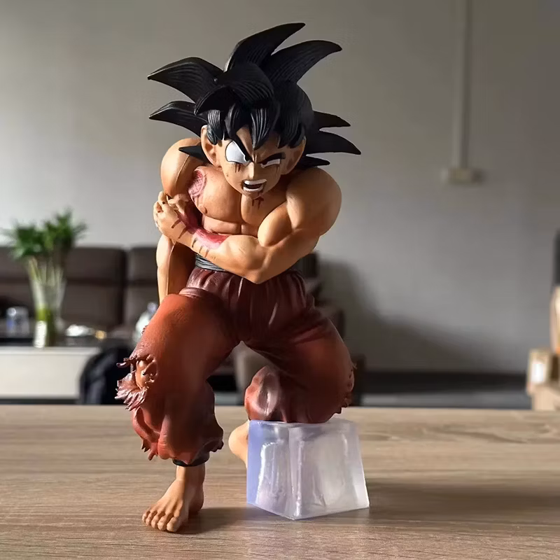 Drgon Ball Z Super Saiyan Injured Son Goku War Injured Son Goku Boxed Model Wholesale Anime Figure Cartoon-Character