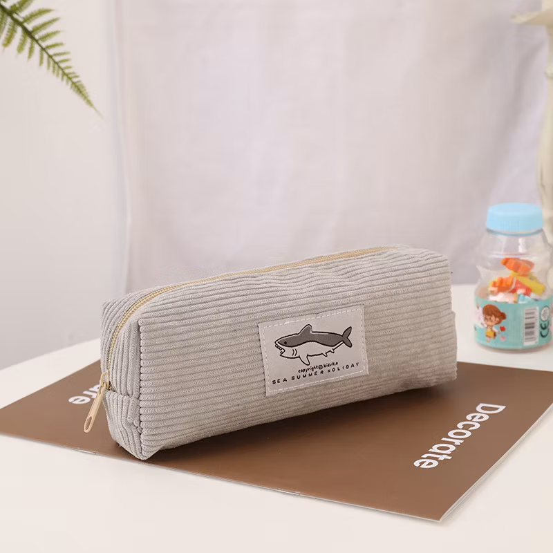 Hot Sell Zipper Fashion Triangle Pencil Bag Pencil Case for School & Office