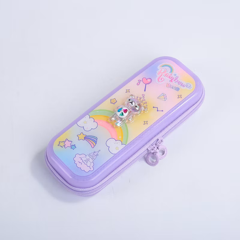 3D Bear Pattern Student Stationery Pencil Case