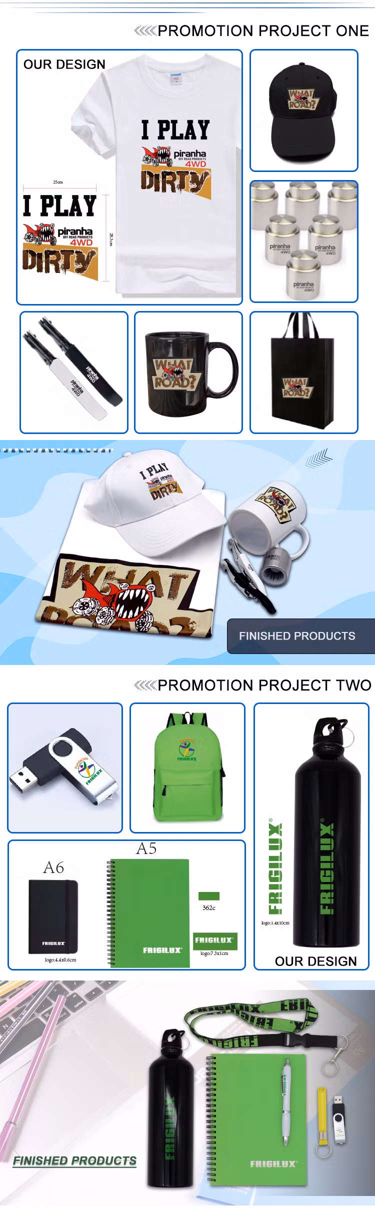 Business Staff Welcome Sports Branded Custom Print Logo Promotional Gift Set