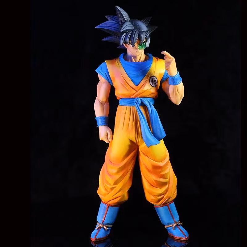 Dragon Ball Z Kinu Son Goku Double Face Carving Can Be Replaced Hand Anime Figure Cartoon-Character