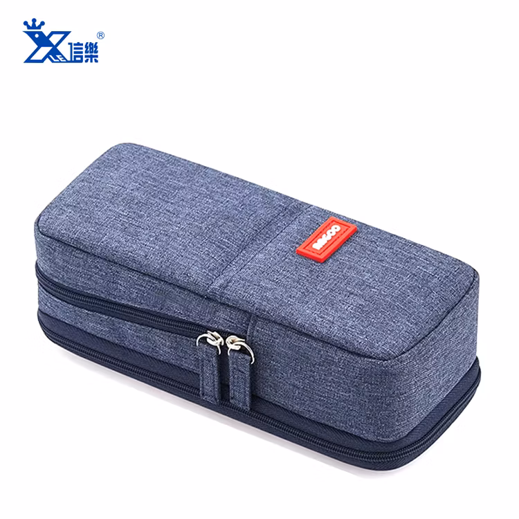 Wholesale Multi-Function Zippered Soft Stand up School Stationery Pouch Pencil Case (6 Reviews)