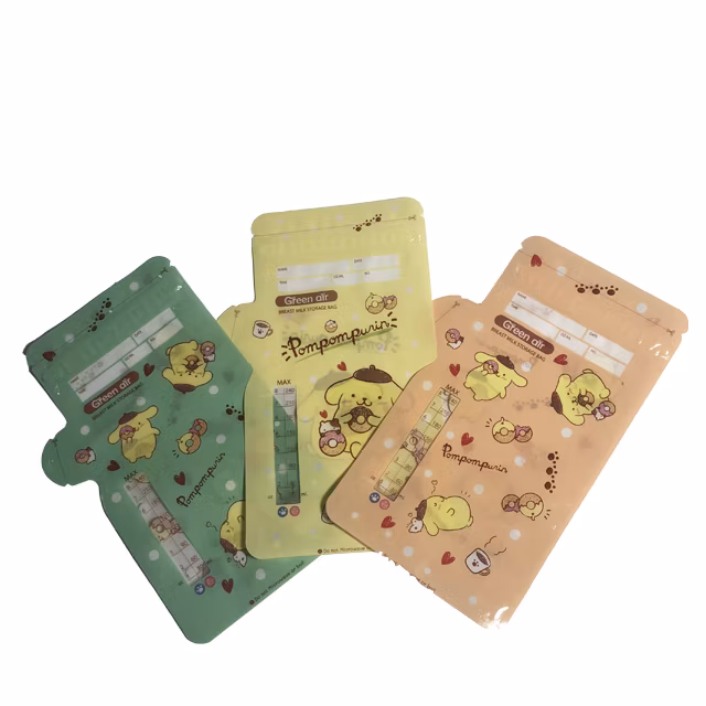 High Quality Food Standard Breast Milk Storage Bags