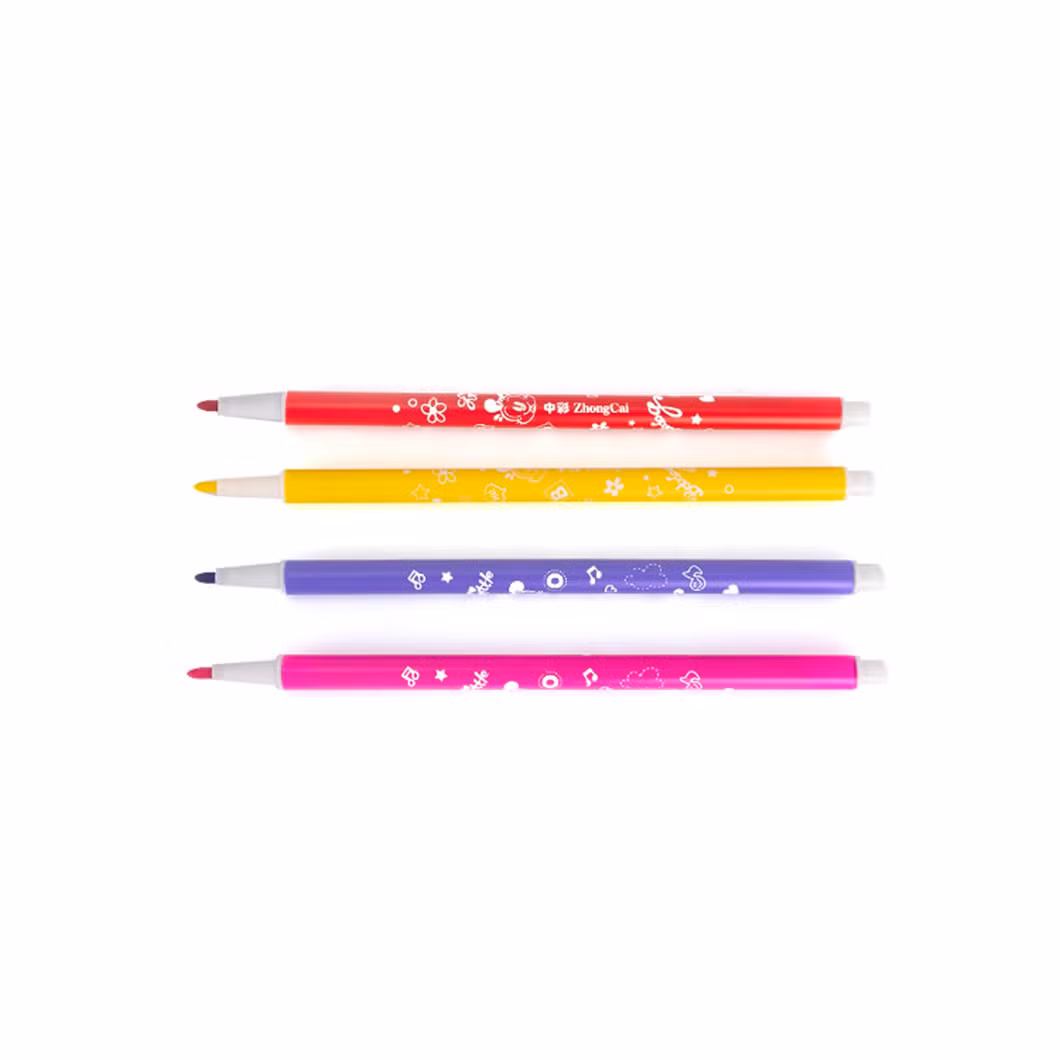 Vibrant Multicolored Watercolor Pens for Creative Art Projects