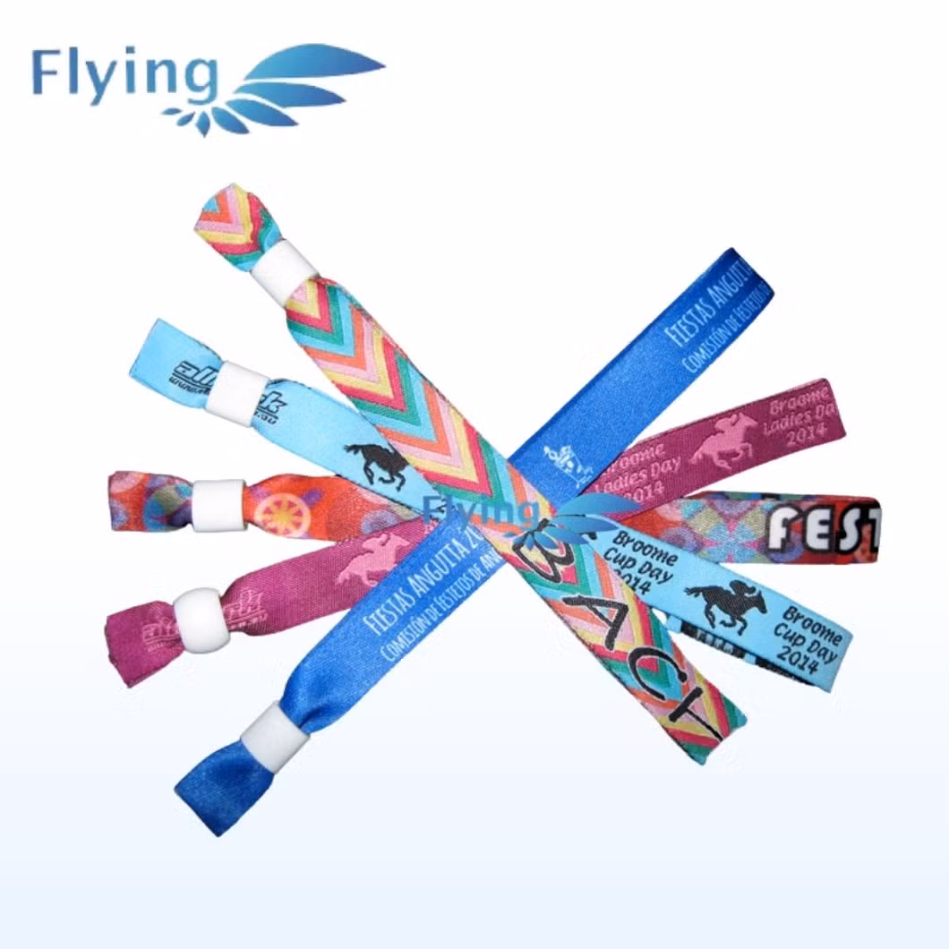 2024 Promotional Custom Fabric Bracelet for Event
