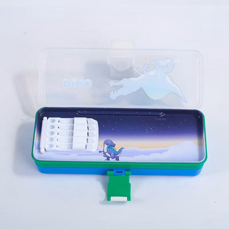 Multifunctional Plastic Dinosaur Primary School Student Stationery Pencil Case