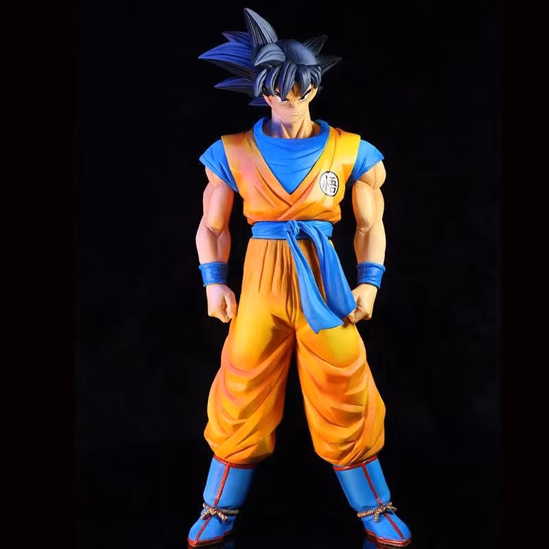 Dragon Ball Z Kinu Son Goku Double Face Carving Can Be Replaced Hand Anime Figure Cartoon-Character