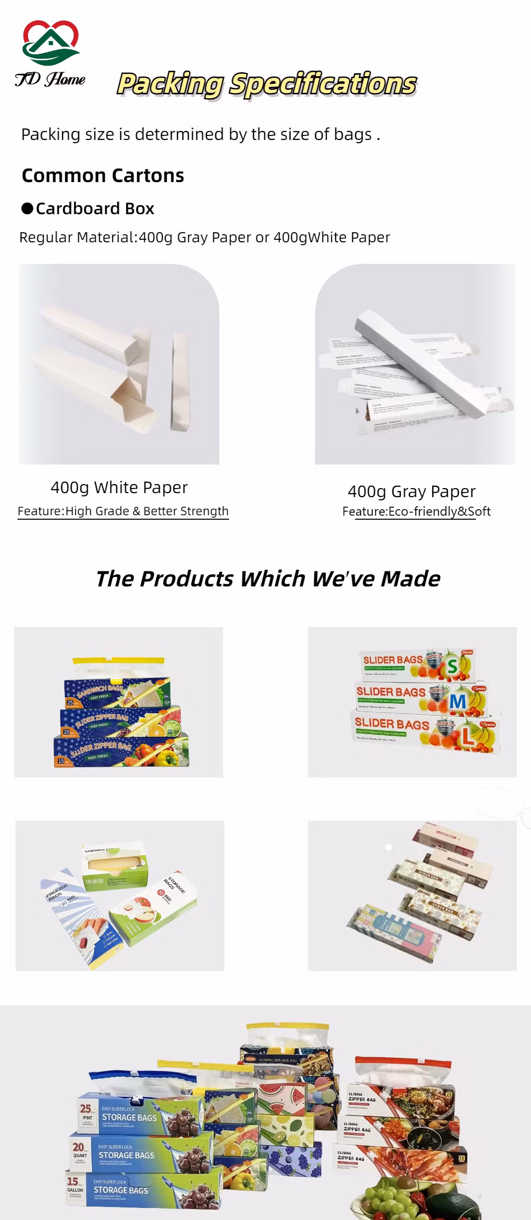 Wholesale in Stock Pint Quart Gallon Vacuum Food Storage Reusable Seal Freezer Resealable Bags Plastic Packaging Zip Bag Sandwich Reclosable Ziplock Zipper Bag