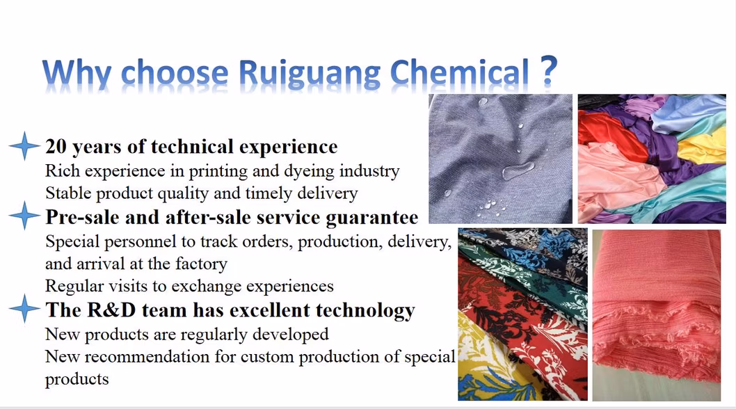 Red Pigment Colors Rg-Fgg/20A for Textile Pigment Printing