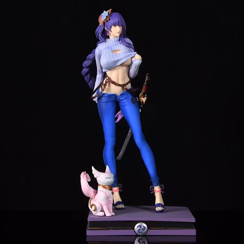 Animation Wholesale Gk Fa Beelzebul Milk Incense Thunder Milk Incense a Knife Game Peripheral Box Anime Figure Cartoon-Character