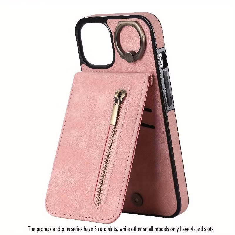 Promotional Factory Hot-Selling Luxurious Vintage Design Leather Anti-Slip Cover Phone Case