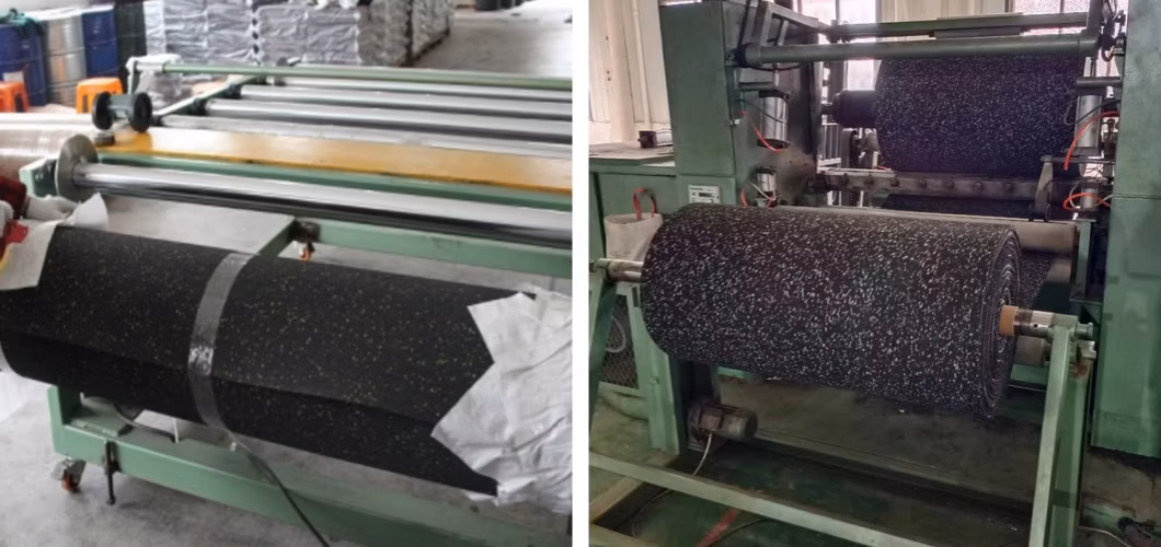 Wholesale Shock Reducing 3-12mm Thick Dirt Resistant Gym Rubber Roll