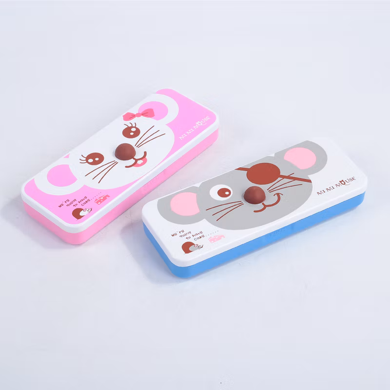 Multifunctional Mouse Pattern Cute Creative Student Stationery Pencil Case