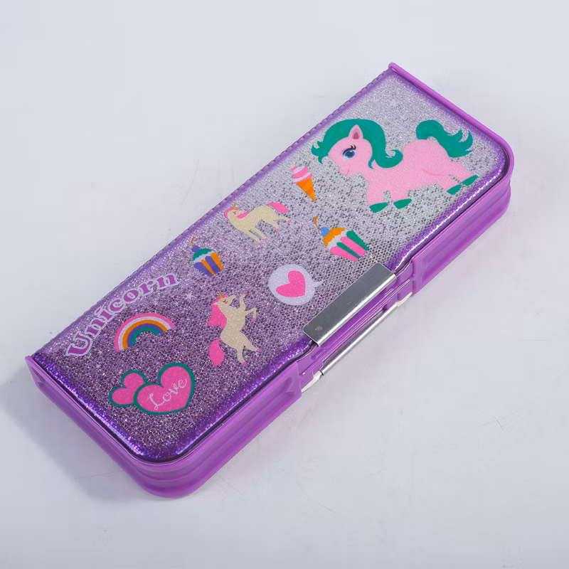 Unicorn Pattern Cute Kids Student Stationery Pencil Case