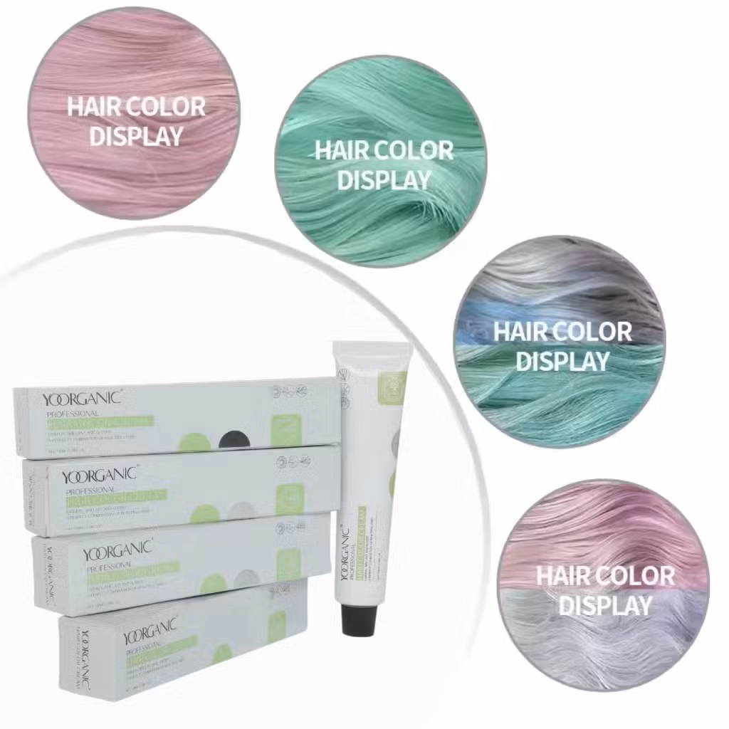 Low MOQ Best Price Shiny Quick Coloring Hair Color Cream Hair Dye