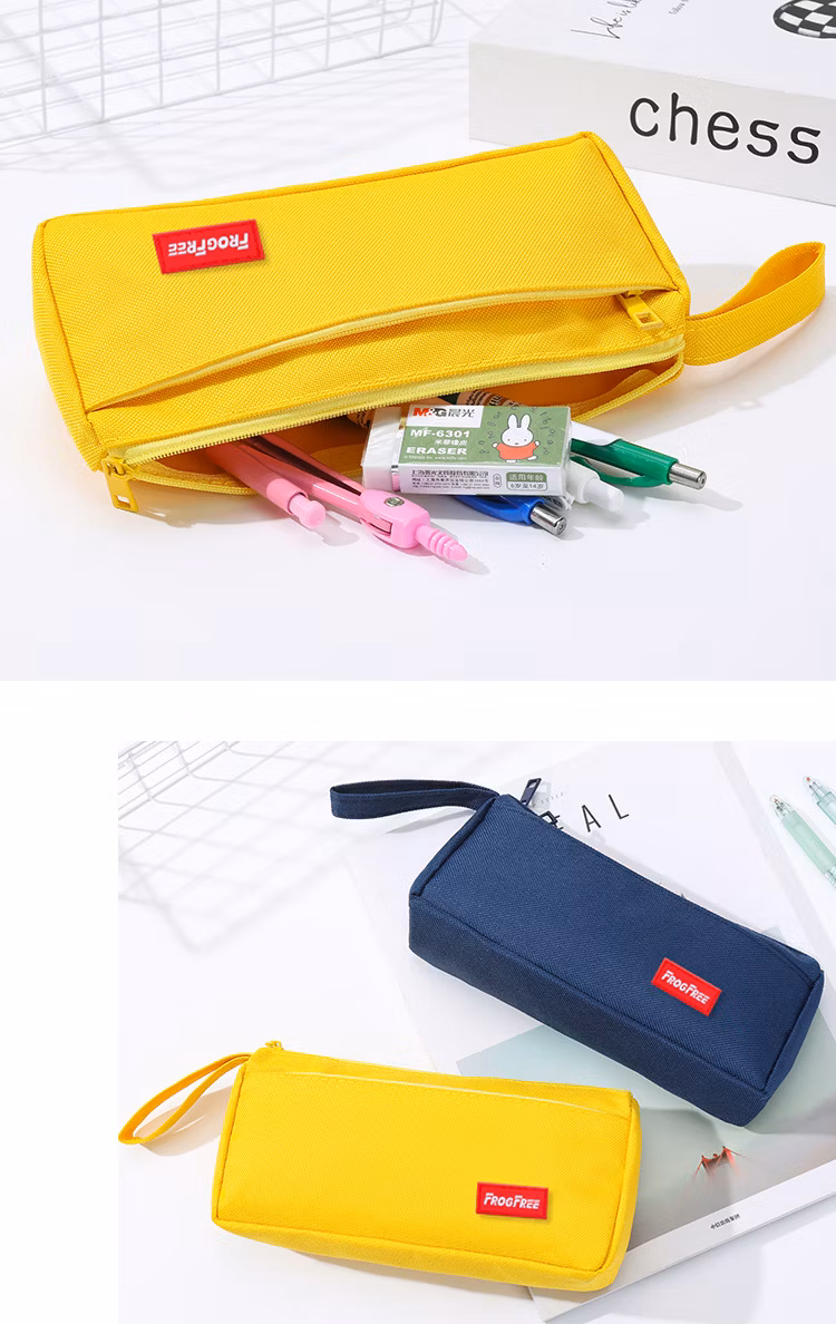 Pencil Case for Girls in Small Zipper Pouch for Pencils Pens Markers Stationery Organizer Bag