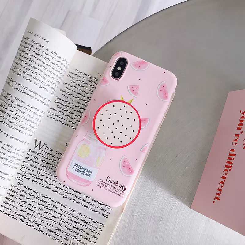 PU Leather Mobile Phone Case for iPhone 8 Plus