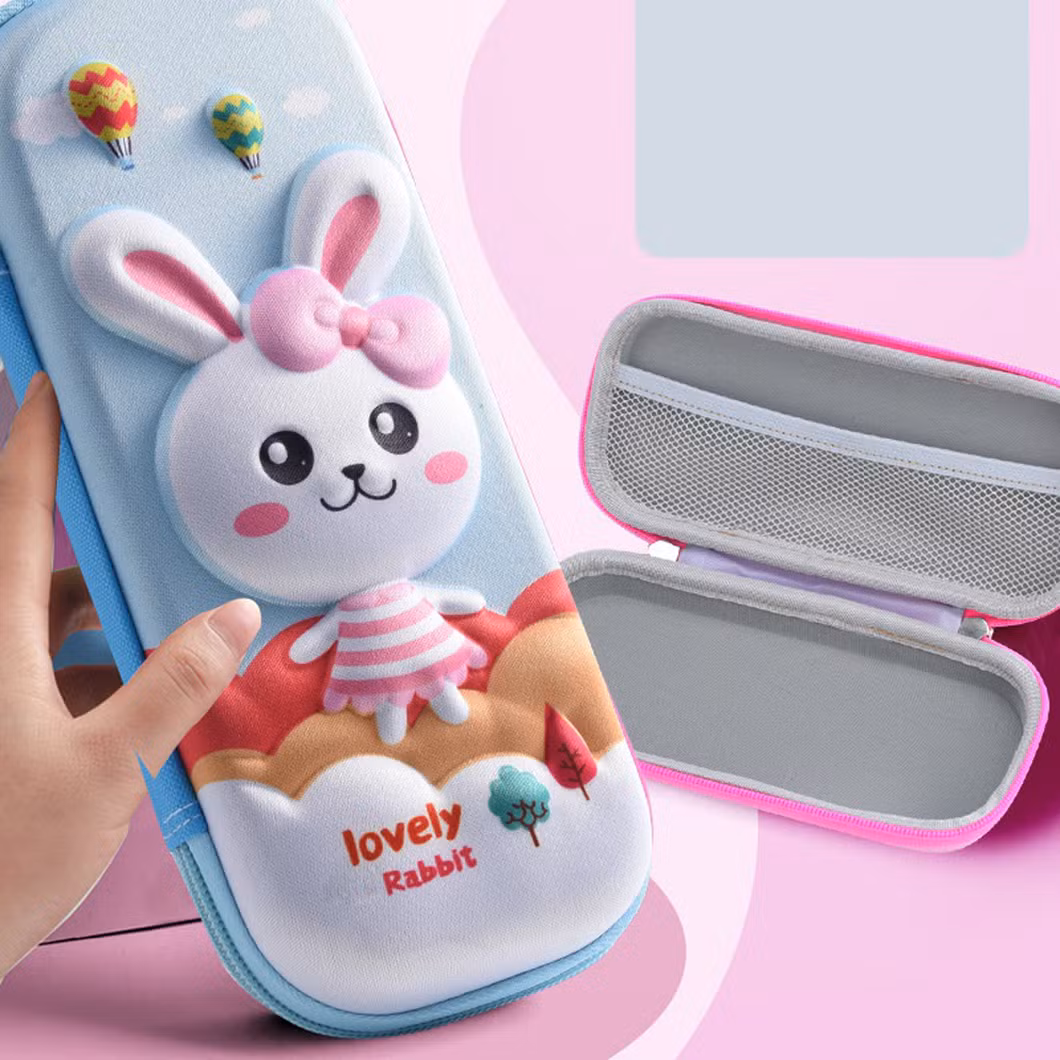 EVA Cartoon Storage Pouch Pen Holder Children′s Pencil Cases for School Kids Large-Capacity Storage Box Children′s Student Gift Stationery Box