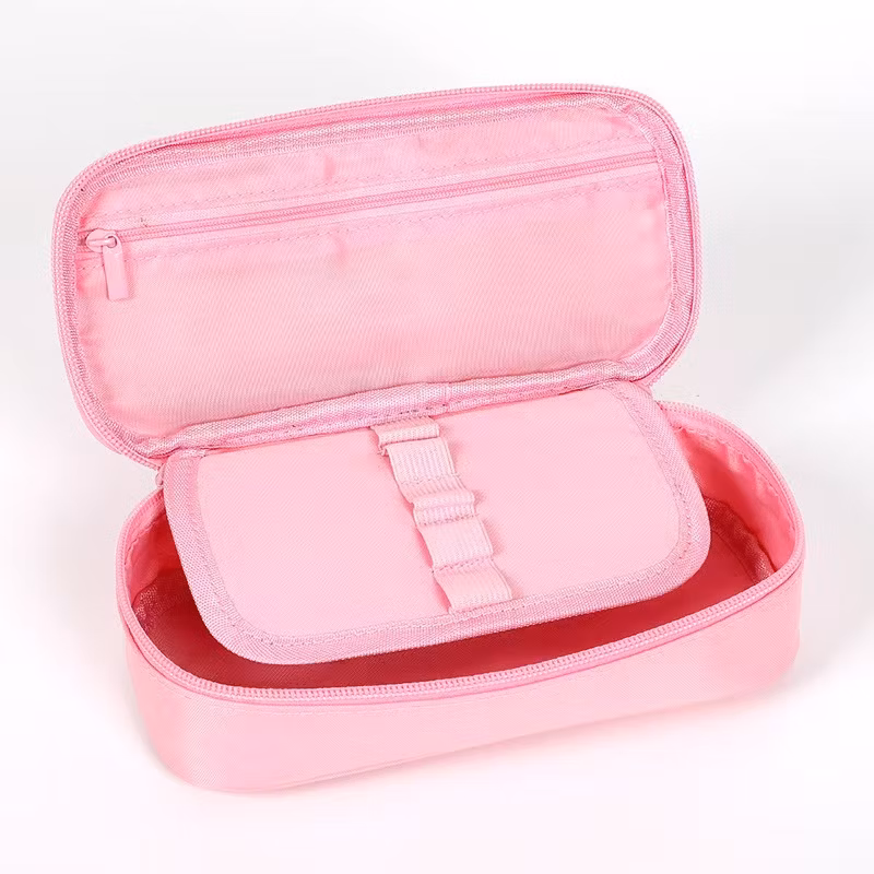 Trendy Flowing Sand Portable Pen Case for Students