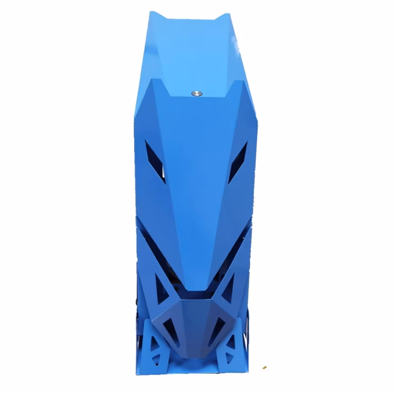 MID Tower Gaming PC Anime Computer Case,Hot Sale ATX Gaming Case Computer Parts Computer PC Case with Great Tempered Glass Design,Special-Shaped, Cool RGB Fans