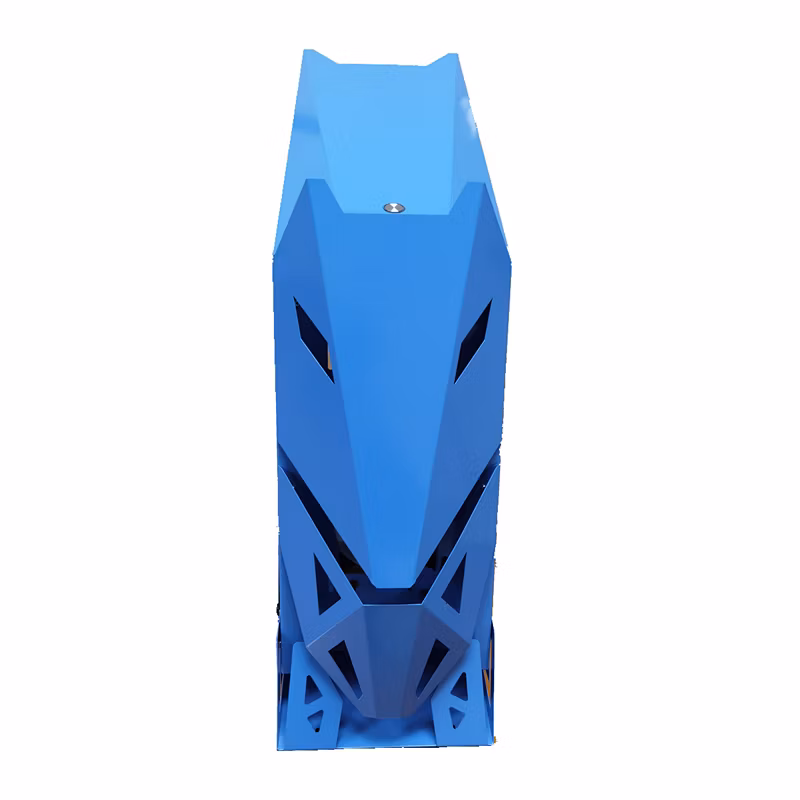 MID Tower Gaming PC Anime Computer Case,Hot Sale ATX Gaming Case Computer Parts Computer PC Case with Great Tempered Glass Design,Special-Shaped, Cool RGB Fans