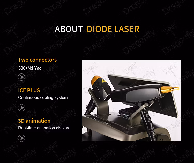 2in1 Pico 2024 Newest Multifunction Three Waves 755+808+1064nm Diode Laser Hair Removal+ND YAG Laser Tattoo Remova Machina