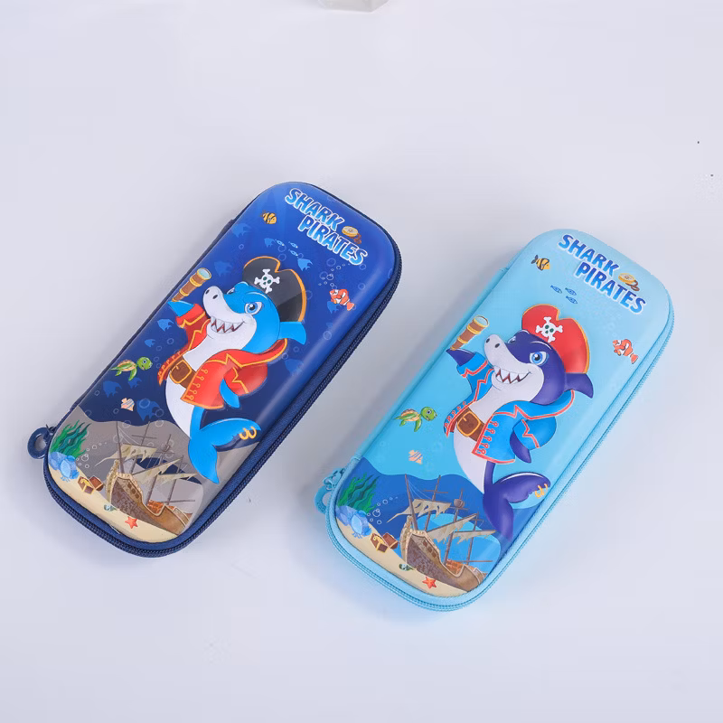 Shark Pattern Primary Student Stationery Pencil Case