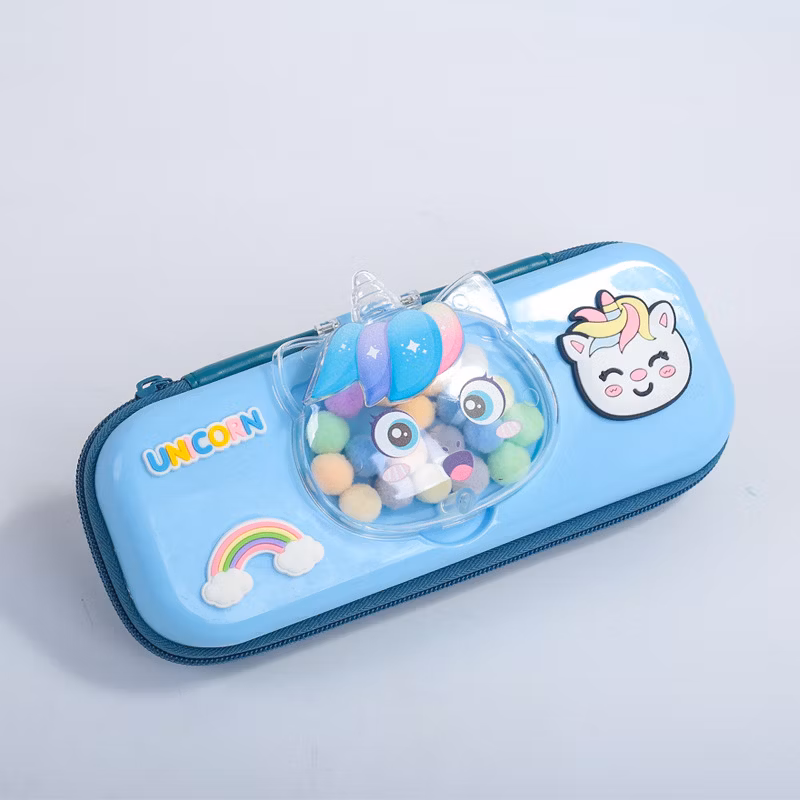 3D Unicore Pattern Student Stationery Pencil Case