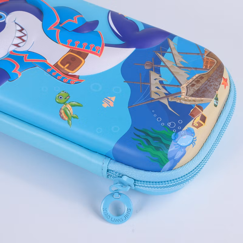 Shark Pattern Primary Student Stationery Pencil Case