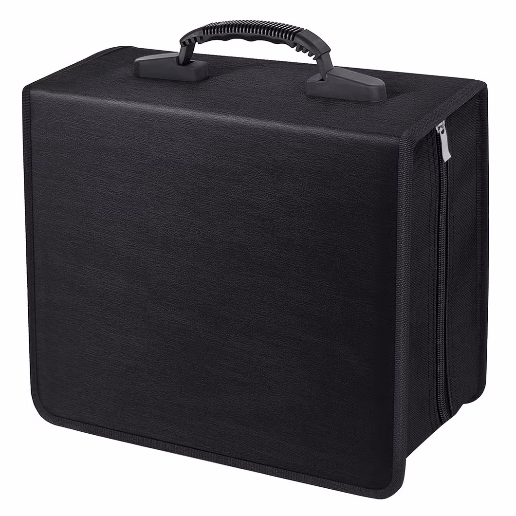 Custom Made 400 Discs Large Capacity Wallet VCD Holder Booklet Album Box Storage Binder CD/DVD Case Bags
