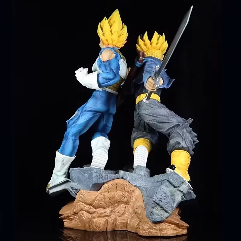 Dragon Ball Z Space Resonates with Vegeta Torankusu and Son Waves Anime Figure Cartoon-Character