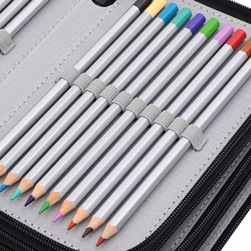 Professional Art Pencil Box Stationery Bags Watercolor Pencil Wrap Case