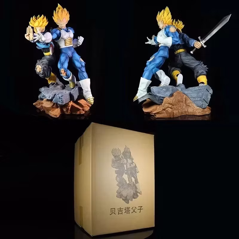 Dragon Ball Z Space Resonates with Vegeta Torankusu and Son Waves Anime Figure Cartoon-Character