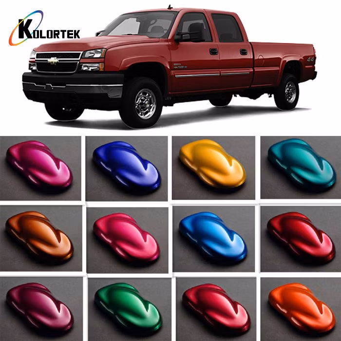 Automotive Paint and Coating Colors, Mica Powder Pigment Colors for Automotive Paint