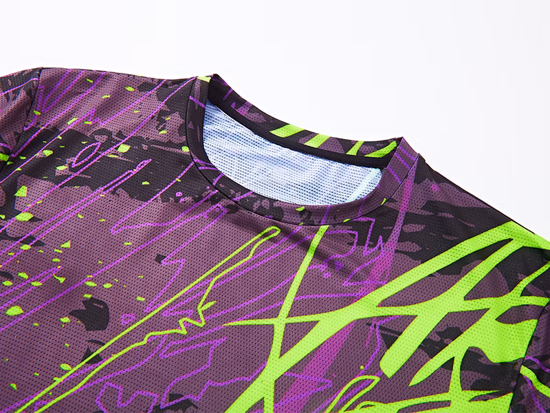 Short Sleeves Sports Jersey Fade Resistant Dirt Bike Jerseys Unisex Mx Jersey