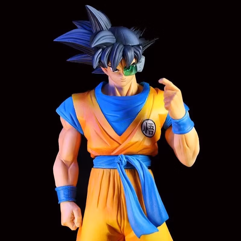 Dragon Ball Z Kinu Son Goku Double Face Carving Can Be Replaced Hand Anime Figure Cartoon-Character