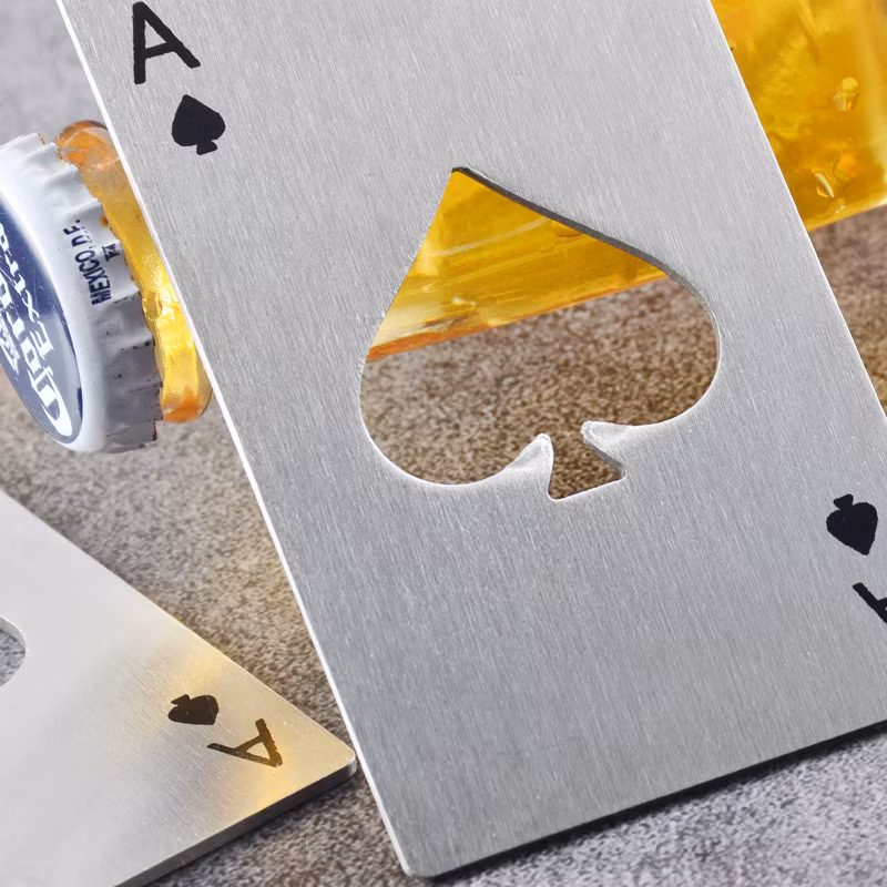 Creative Credit Card Beer Bottle Opener Ace Shape