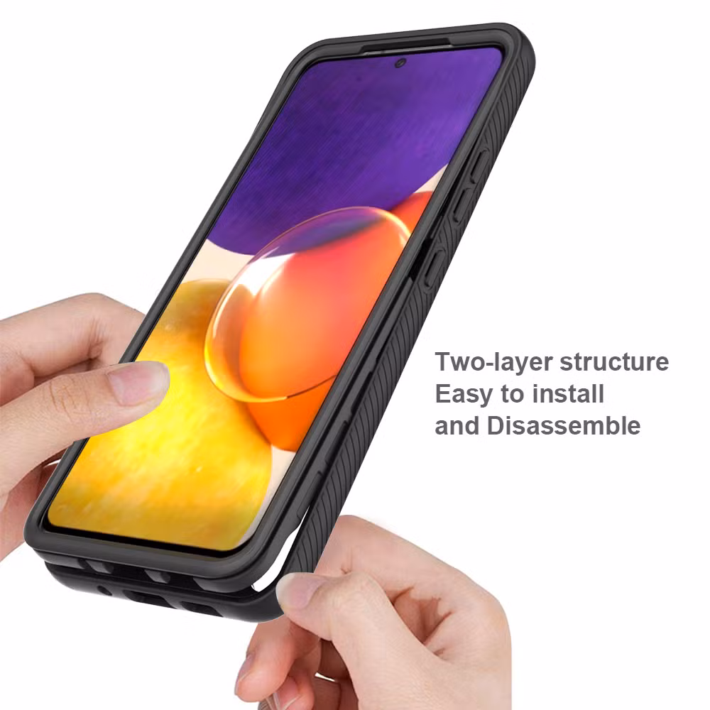 High Quality Shockproof Bumper Solid Color Starry Sky Phone Case for Samsung Galaxy A82 5g