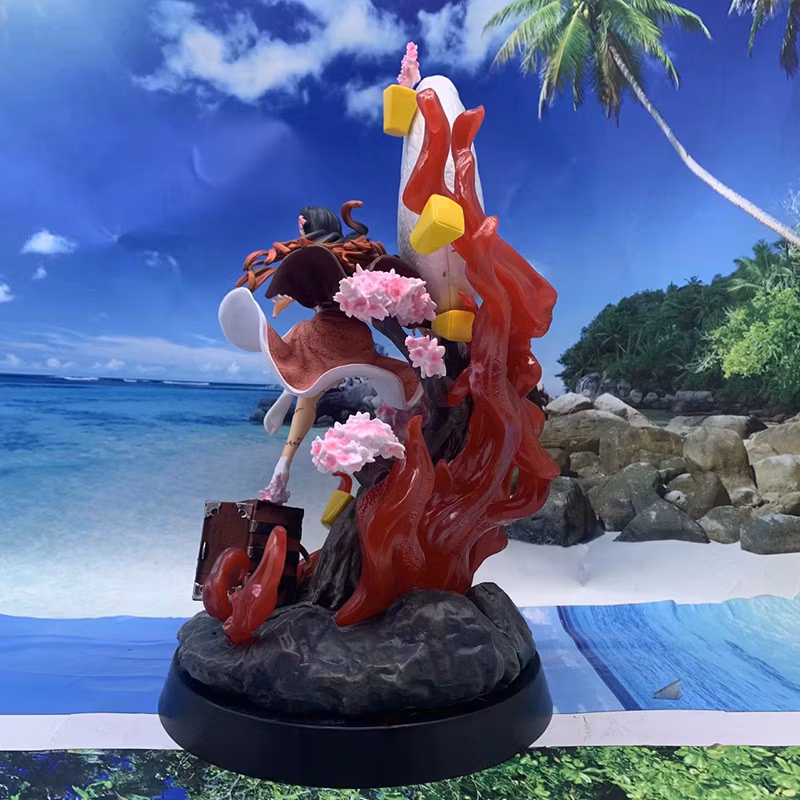 High Quality Demon Slayer Ghost Burst Blood Kamado Nezuko Not Glow Anime Figure Cartoon-Character