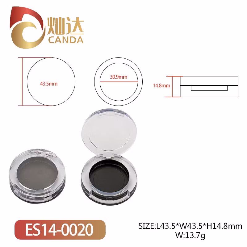 High Quality Cosmetic Packaging Wholesale Mini Single Color Eyeshadow Case