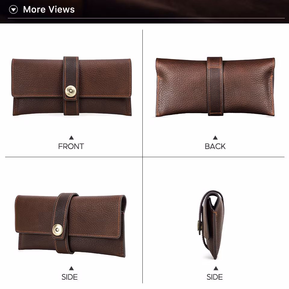 GA145 special logo sports box luxury brand cases customized leather custom unique storage pouch travel high quality whole sale sunglasses case