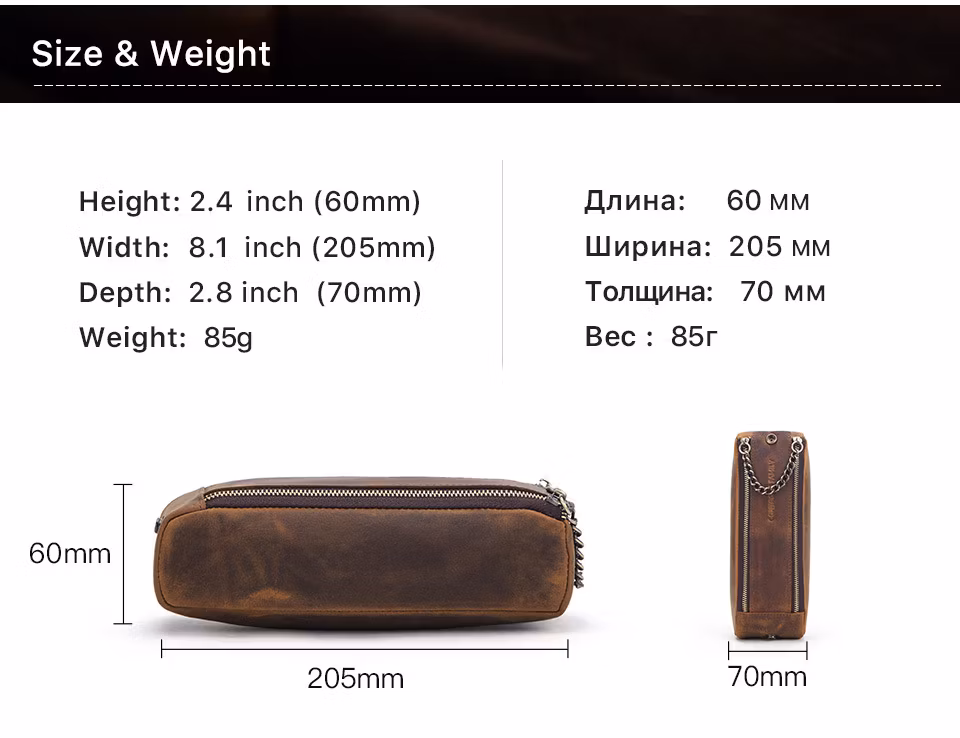 GA151 personalised stationery multi function a luxury pen leather cases multifunctional for single pouch large capacity custom pencil case