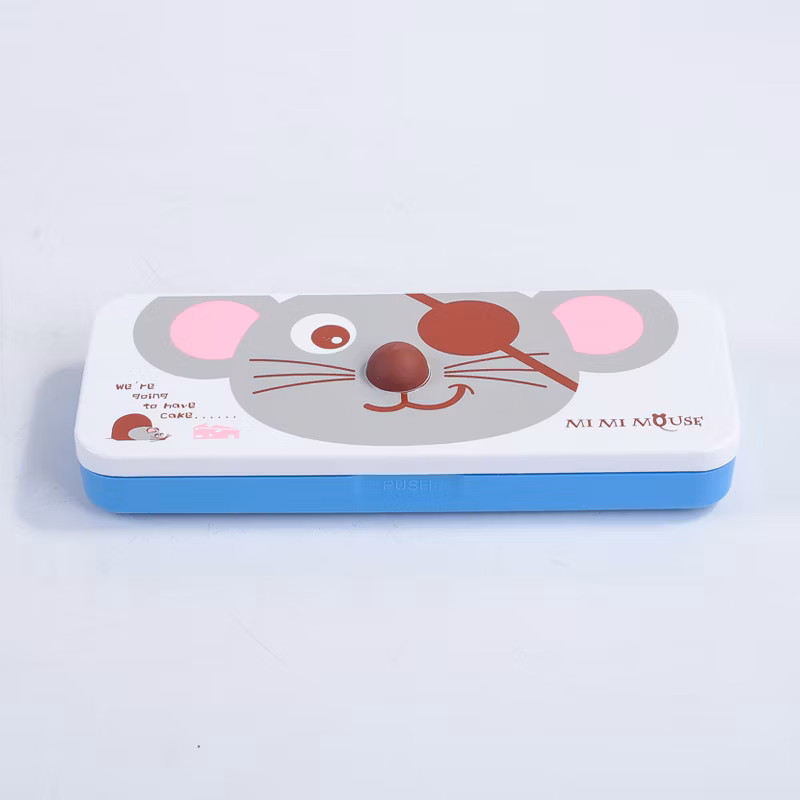 Multifunctional Mouse Pattern Cute Creative Student Stationery Pencil Case