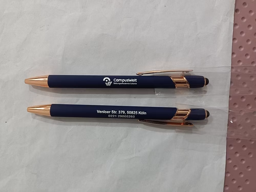Top Quality Factory Price Promotional New Multifunction Ball Pen 2 in 1 Custom Logo Metal Customized Ballpoint Pens