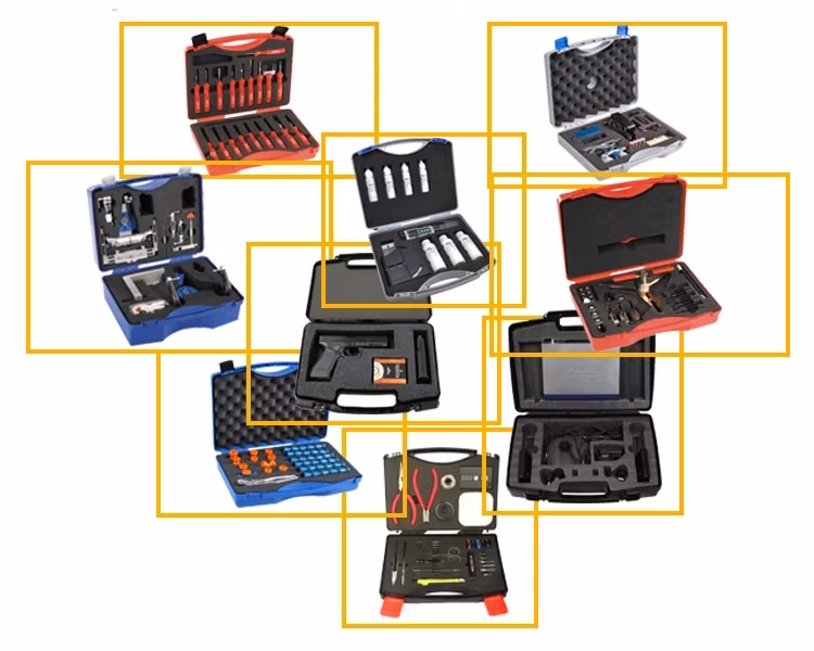 Solid Hardware Storage Plastic Case Tool Box for Instrument OEM Available