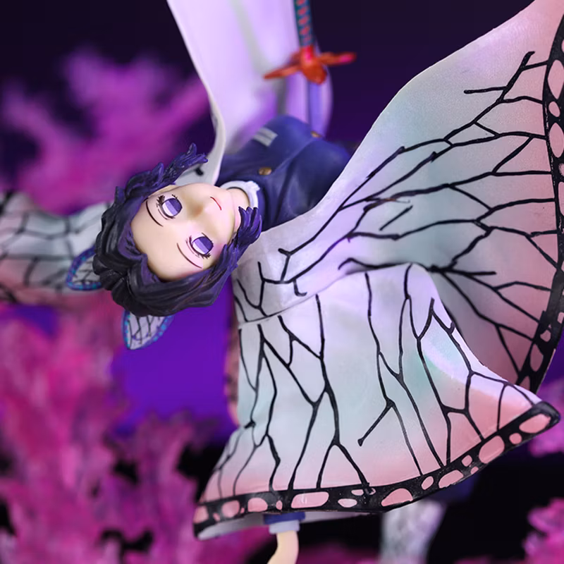 Butterfly Endure Kochou Shinobu Animation Beautiful Girl Peripheral Model Decoration Cartoon-Character